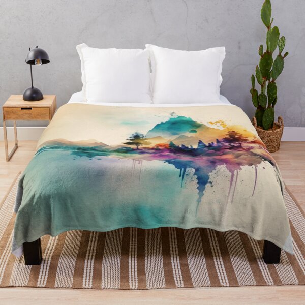 Artikelvorschau, Entspannendes Aquarell Nr. 57 entworfen und verkauft von Avocado Design Studio.