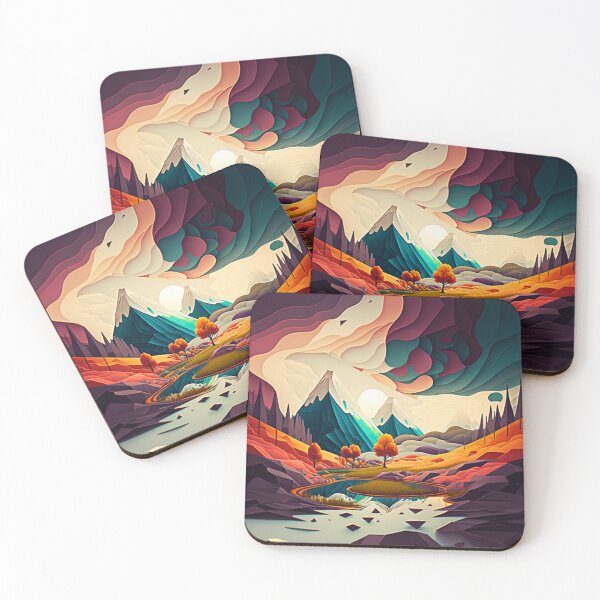 Item preview, Landscape #17 designed and sold by Cheese Design Studio.
