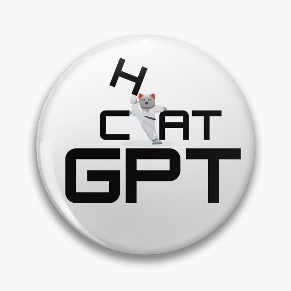 Item preview, Funny Karate Cat GPT -  Artificial Intelligence Cat GPT designed and sold by FunnyCatsFam.
