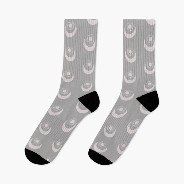Artikelvorschau, Cosmic Sun And Moon Design Dreamy Aesthetic In Muted Colors Gray Taupe entworfen und verkauft von scorpiolane.