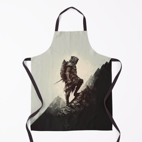 Item preview, A knight climbing a moutain. designed and sold by RandomReviews.