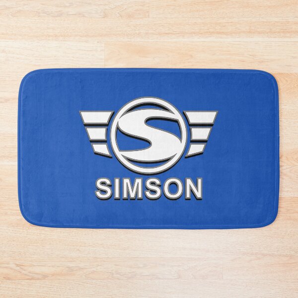 Item preview, Simson Logo 3D Spezial (white) designed and sold by VEB Ostladen.
