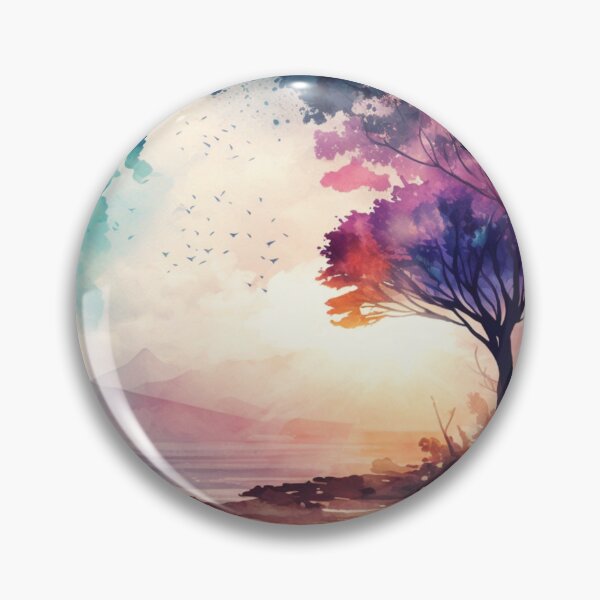 Item preview, Relaxing Watercolor #60 designed and sold by Avocado Design Studio.