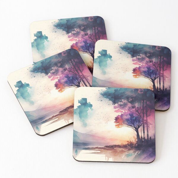 Item preview, Relaxing Watercolor #60 designed and sold by Avocado Design Studio.