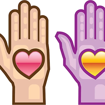 Artwork thumbnail, Hand Heart by vectorworks51