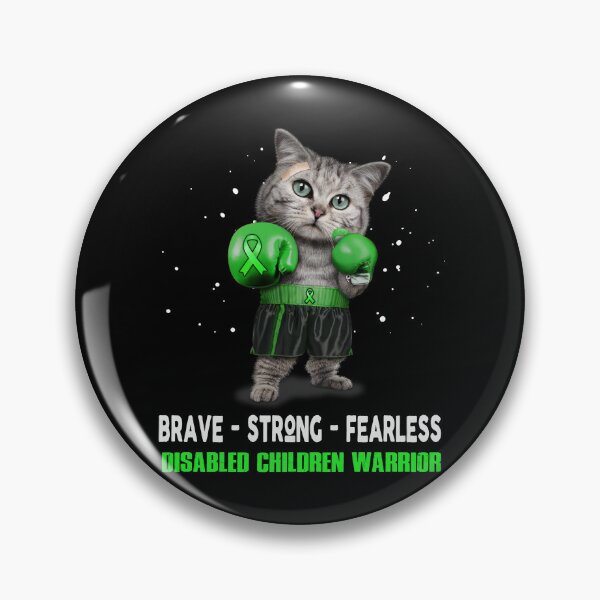 Item preview, Disabled Children Warrior - BRAVE STRONG FEARLESS designed and sold by Berriosly.