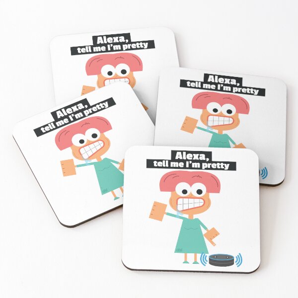 Item preview, Alexa, tell me I'm pretty. Alexa Meme Mirror Mirror On The Wall Who's The Prettiest Of Them All designed and sold by doseofwin.