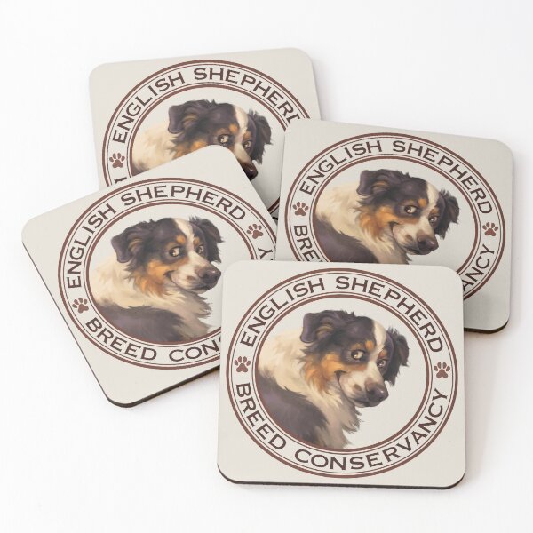 Item preview, English Shepherd Breed Conservancy Circle- Black Tri designed and sold by EnglishShepherd.