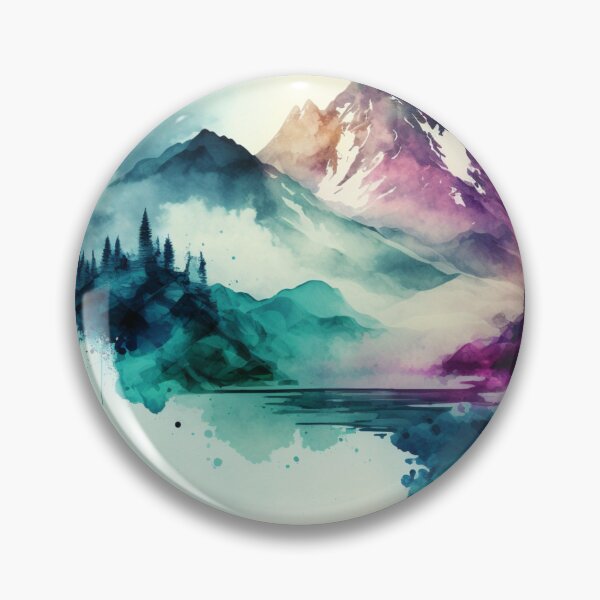 Artikelvorschau, Entspannendes Aquarell Nr. 61 entworfen und verkauft von Avocado Design Studio.