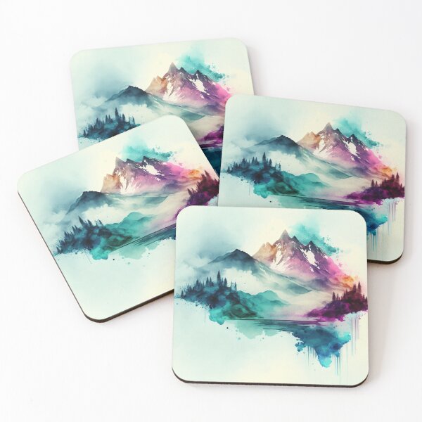 Item preview, Relaxing Watercolor #61 designed and sold by Avocado Design Studio.