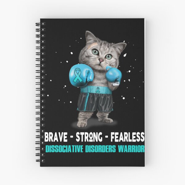 Item preview, Dissociative Disorders Warrior - BRAVE STRONG FEARLESS designed and sold by Berriosly.
