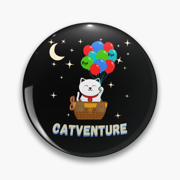 Item preview, Funny adventure cute cat  designed and sold by Conrad-Geordz.