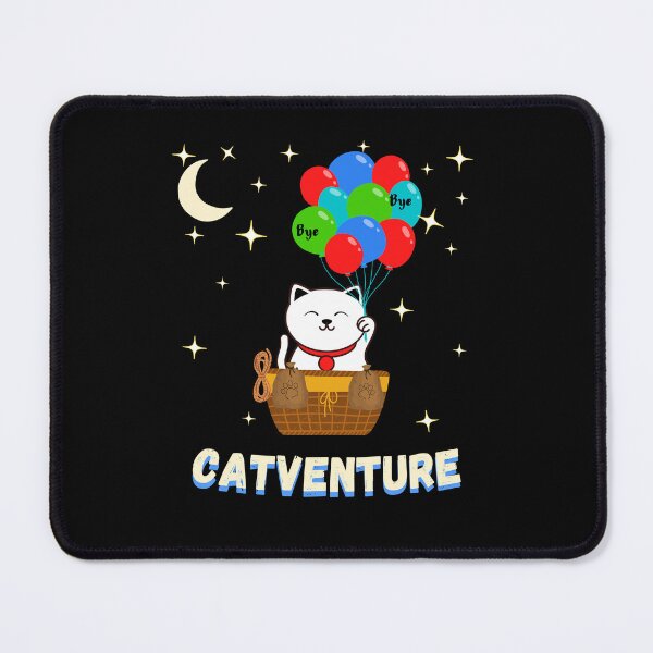 Item preview, Funny adventure cute cat designed and sold by Conrad-Geordz.
