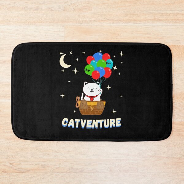 Item preview, Funny adventure cute cat  designed and sold by Conrad-Geordz.