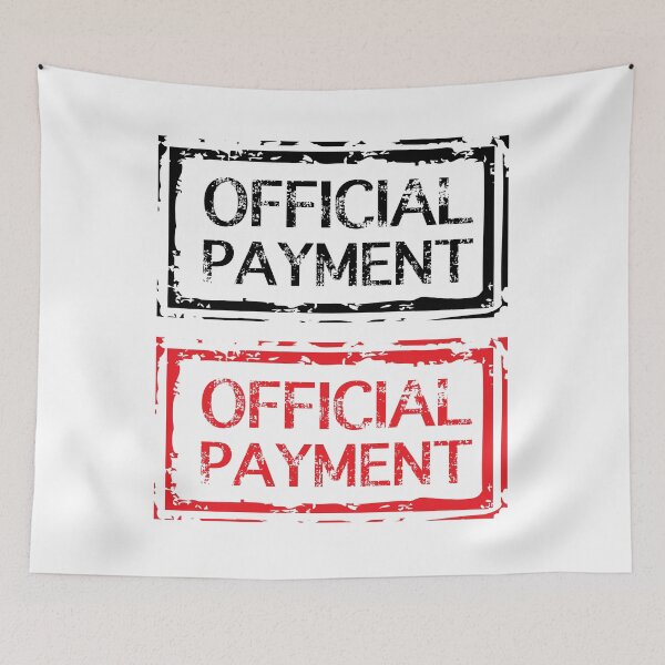 Item preview, Official Payment designed and sold by vectorworks51.