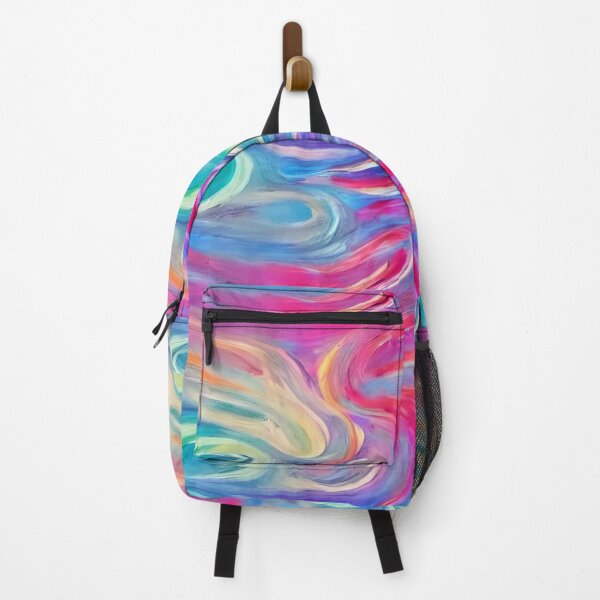 Item preview, Abstract Paint Swirls Bright Pastel Colors Pattern designed and sold by FlakeyBiscuit3.