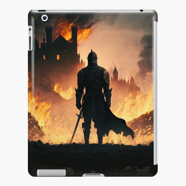 Charcoal Knight Drawing iPad Case & Skin for Sale by RandomReviews