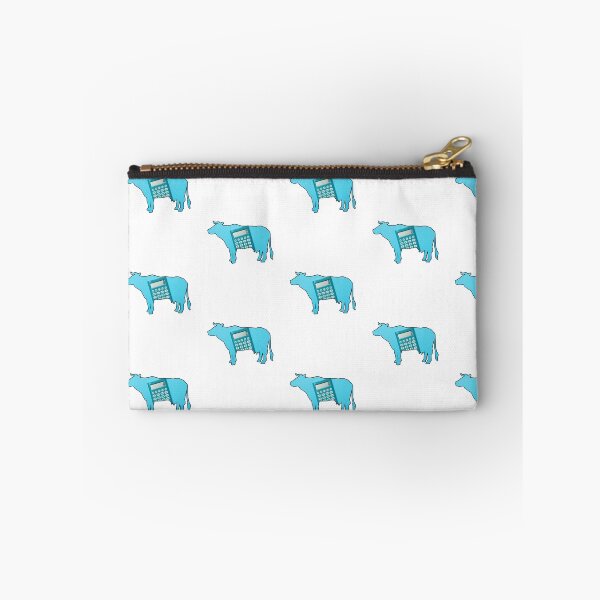 Item preview, Blue Cow-culator Math Cow puns designed and sold by FarmsteadAcers.