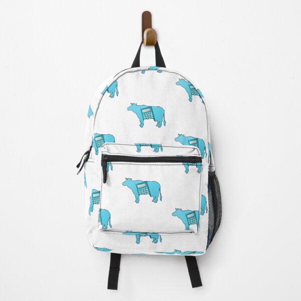 Item preview, Blue Cow-culator Math Cow puns designed and sold by FarmsteadAcers.