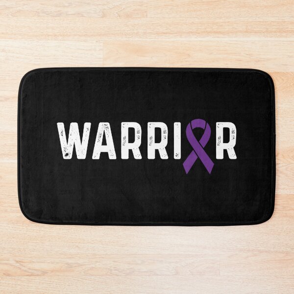 Item preview, Pancreatic Cancer Awareness Purple Ribbon Warrior  designed and sold by CancerMerch.