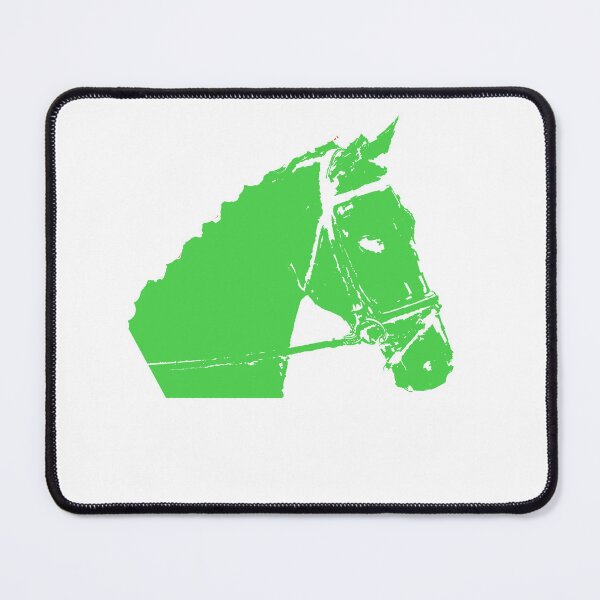Item preview, Green Horse head designed and sold by LEOEXPRESS.