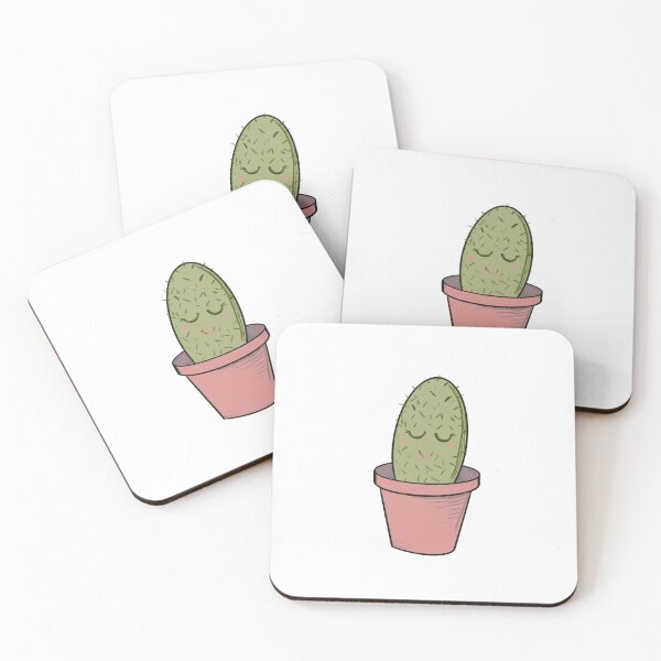 Item preview, Cute silly blushing cactus designed and sold by EmmyJemmy.
