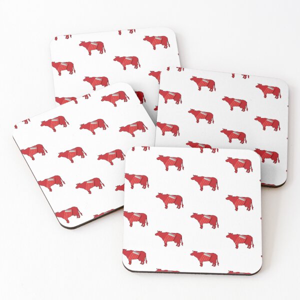 Item preview, Red Cow-culator Math Cow puns designed and sold by FarmsteadAcers.
