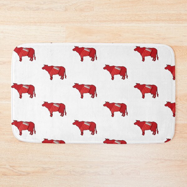 Item preview, Red Cow-culator Math Cow puns designed and sold by FarmsteadAcers.