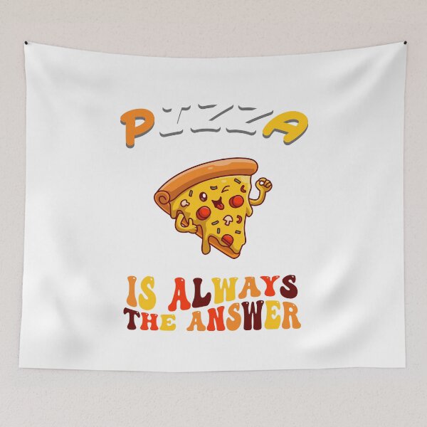 Item preview, PIZZA IS ALWAYS THE ANSWER T-SHIRT,PIZZA LOVERS T-SHIRT, FUNNY PIZZA DAY T-SHRT designed and sold by OthStore.