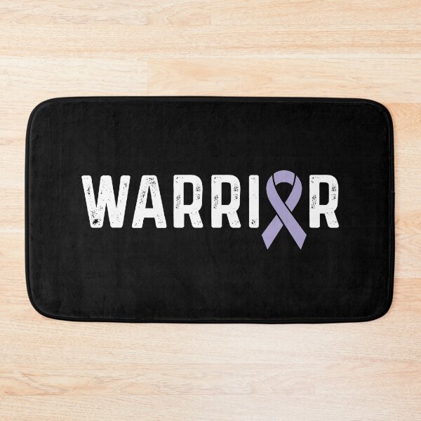 Item preview, Stomach Cancer Awareness Periwinkle Ribbon Warrior  designed and sold by CancerMerch.