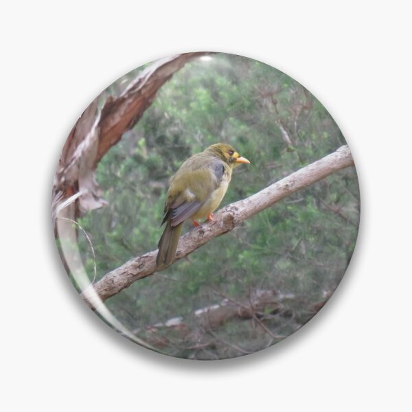 Item preview, Bell miner on a branch designed and sold by greentiger1.