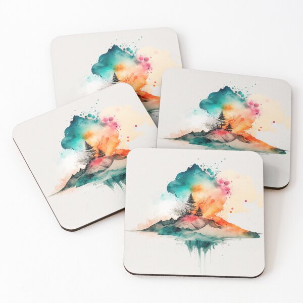 Item preview, Relaxing Watercolor #63 designed and sold by Avocado Design Studio.