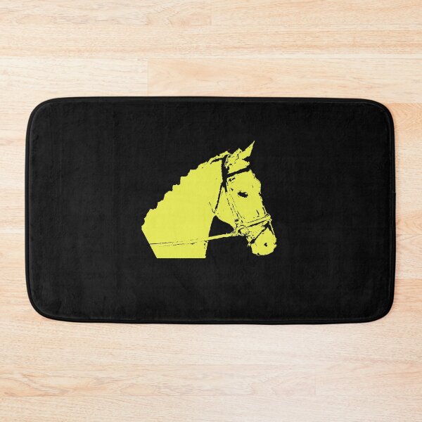 Item preview, Yellow Horse head designed and sold by LEOEXPRESS.