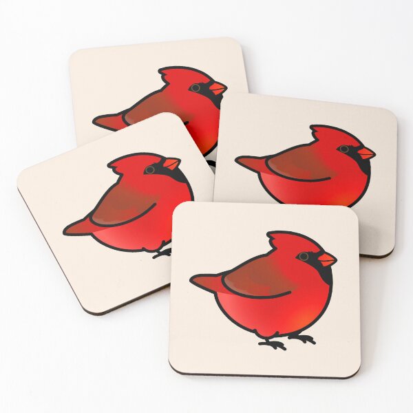 Item preview, Chubby Male Cardinal designed and sold by birdhism.