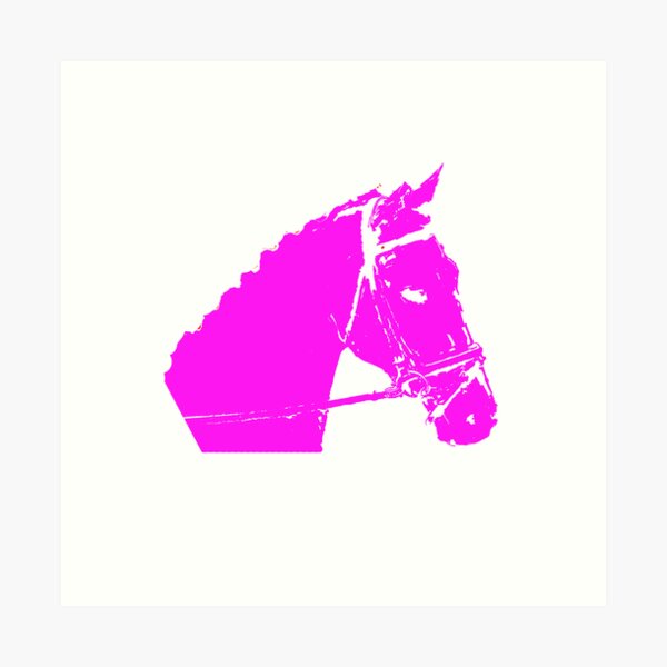 Item preview, Pink Horse head designed and sold by LEOEXPRESS.