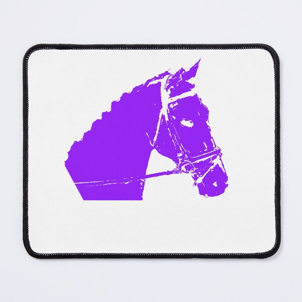 Item preview, Purple Horse head designed and sold by LEOEXPRESS.