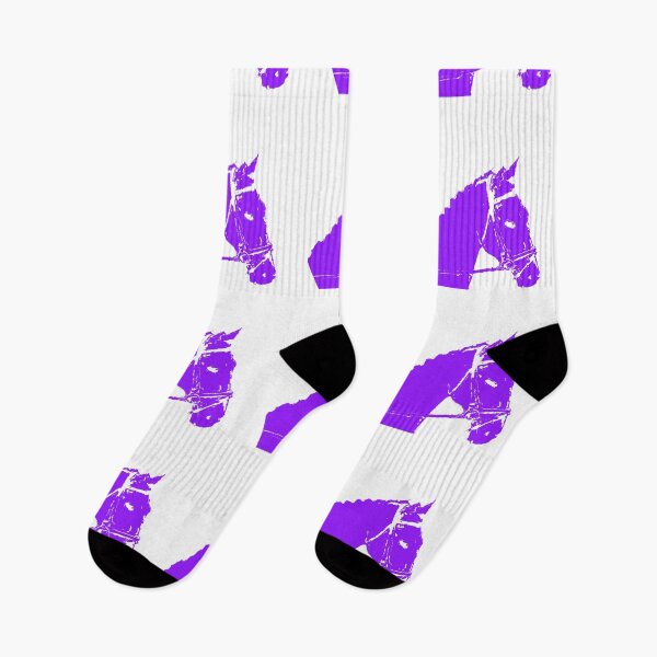 Item preview, Purple Horse head designed and sold by LEOEXPRESS.