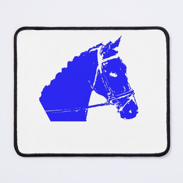 Item preview, Navy Blue Horse head designed and sold by LEOEXPRESS.