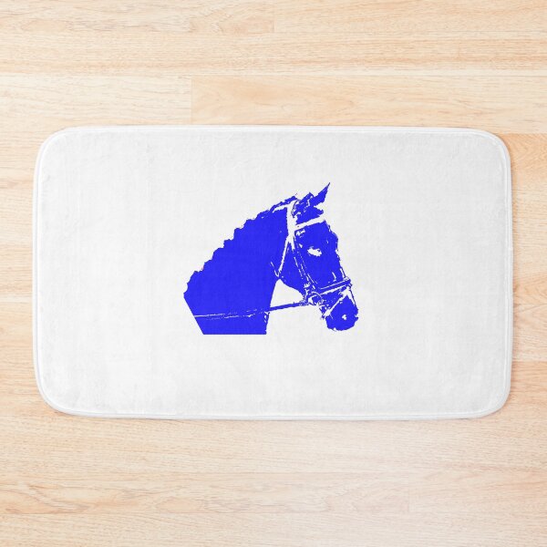 Item preview, Navy Blue Horse head designed and sold by LEOEXPRESS.