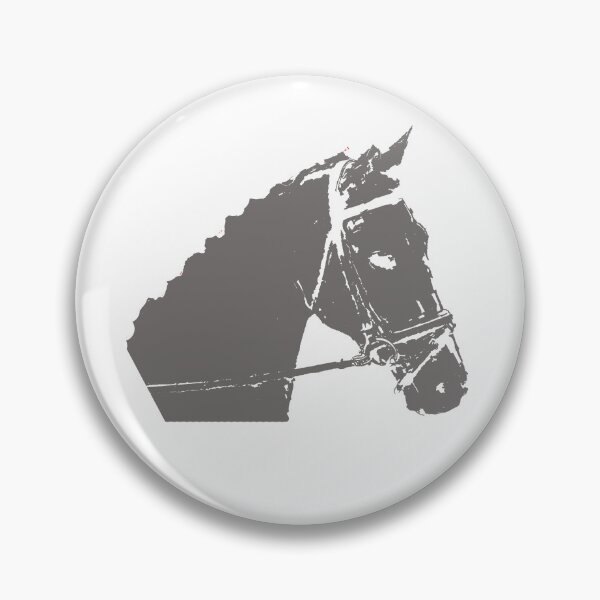 Item preview, Grey Horse head designed and sold by LEOEXPRESS.