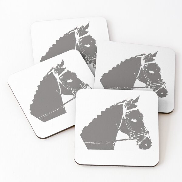 Item preview, Grey Horse head designed and sold by LEOEXPRESS.