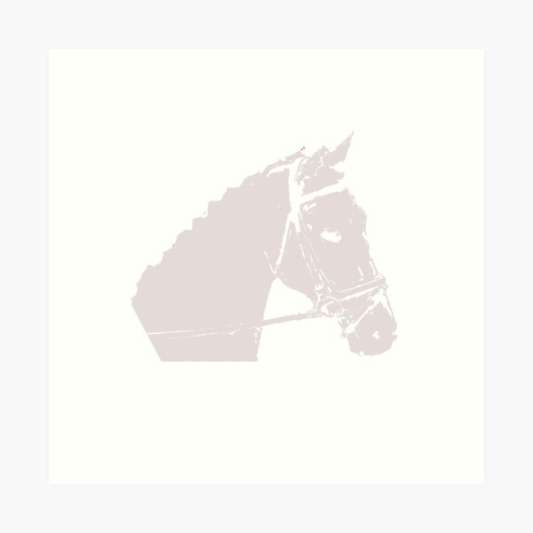 Item preview, White Horse head designed and sold by LEOEXPRESS.