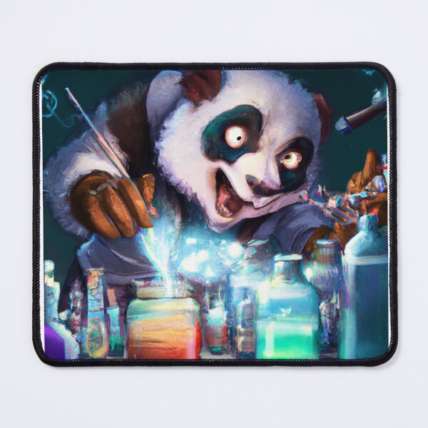 Item preview, Chemical Chaos: A Panda Mad Scientist's Digital Experiment designed and sold by peterdawood.