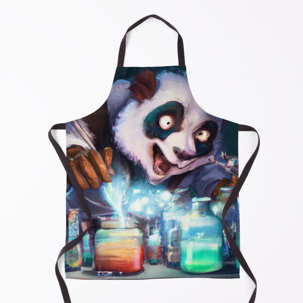 Item preview, Chemical Chaos: A Panda Mad Scientist's Digital Experiment designed and sold by peterdawood.