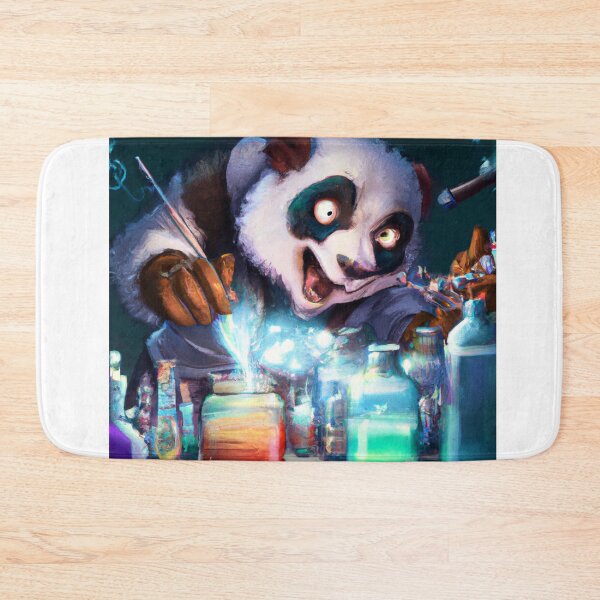 Item preview, Chemical Chaos: A Panda Mad Scientist's Digital Experiment designed and sold by peterdawood.
