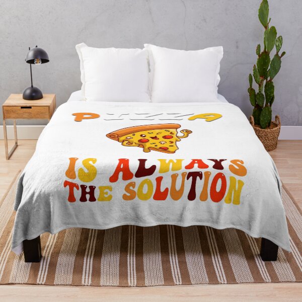 Item preview, PIZZA IS ALWAYS THE SOLUTION T-SHIRT,PIZZA LOVERS T-SHIRT, FUNNY PIZZA DAY T-SHRT designed and sold by OthStore.