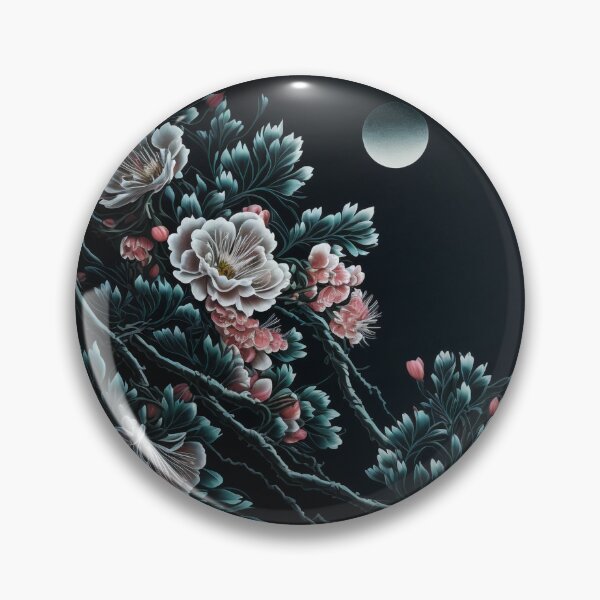 Item preview, Cherry Blossom Flower at Night designed and sold by Robert Patterson.