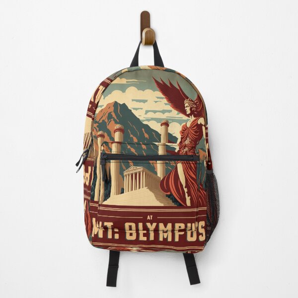 Item preview, Mount Olympus - Vintage Travel Poster designed and sold by Boundliss.