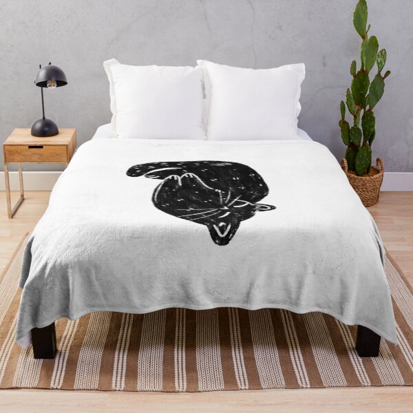 Item preview, Black Cat Doodle designed and sold by aymeigh.