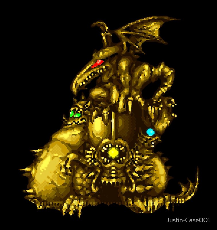 "Super Metroid Boss Statue" Photographic Prints by JustinCase001